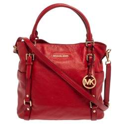 MICHAEL Michael Kors Red Soft Leather 