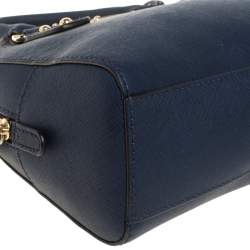 مملوكة مسبقًا Michael Michael Kors Blue Leather Mini 2way Bag