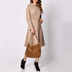 Pre Owned حقيبة مايكل مايكل كورس جلد بني