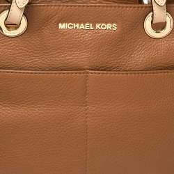 MICHAEL Michael Kors Brown/Beige Leather Bedford Tote