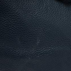 Michael Michael Kors Navy Blue Leather Harper Tote