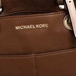 Pre Owned حقيبة يد مايكل مايكل كورس بيدفورد جلد بنية