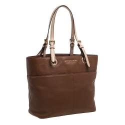 Pre Owned حقيبة يد مايكل مايكل كورس بيدفورد جلد بنية