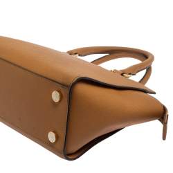 Pre Owned MICHAEL Michael Kors Brown Leather Selma Satchel