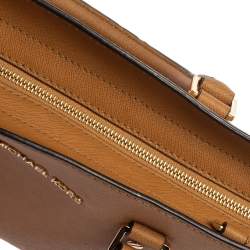 Pre Owned MICHAEL Michael Kors Brown Leather Selma Satchel