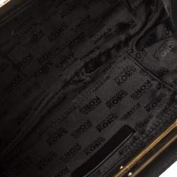 مملوكة مسبقًا MICHAEL Michael Kors Black Quilted Leather Berkley Clutch