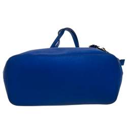 Pre Owned حقيبة يد مايكل مايكل كورس ترافل جت ست جلد أزرق