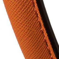 مملوكة مسبقًا Michael Kors Orange Saffiano Leather Medium Selma Tote