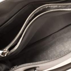 Pre Owned MICHAEL Michael Kors Grey Leather Large Dillon Tote