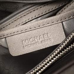 Pre Owned MICHAEL Michael Kors Grey Leather Large Dillon Tote