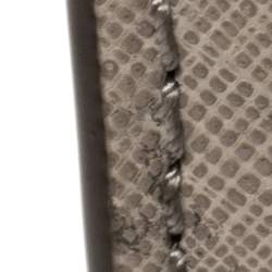 Pre Owned MICHAEL Michael Kors Grey Leather Large Dillon Tote