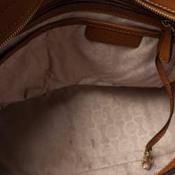 Pre Owned حقيبة مايكل مايكل كورس سيلما كبيرة جلد سافيانو بني