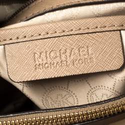 مملوكة مسبقًا حقيبة يد مايكل مايكل كورس سينثيا متوسطة جلد سافيانو بيج 