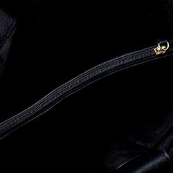 Pre Owned MICHAEL Michael Kors Black Leather Hamilton East West Tote