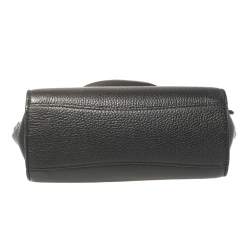 Pre Owned MICHAEL Michael Kors Black Leather Hamilton Crossbody Bag