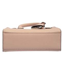 Pre Owned MICHAEL Michael Kors Pink Saffiano Leather Mini Dillon Tote