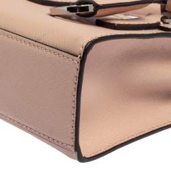 Pre Owned MICHAEL Michael Kors Pink Saffiano Leather Mini Dillon Tote