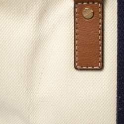 Pre Owned حقيبة مايكل مايكل كورس هاميلتون جلد وكانفاس متعدد الألوان كبيرة