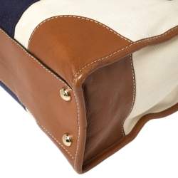 Pre Owned حقيبة مايكل مايكل كورس هاميلتون جلد وكانفاس متعدد الألوان كبيرة