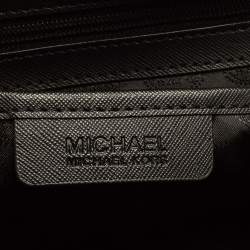 Pre Owned MICHAEL Michael Kors Black Saffiano Leather Large Selma Tote
