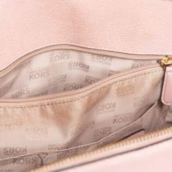 Pre Owned حقيبة ساتشل مايكل مايكل كورس هودسون جلد وردي