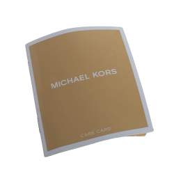 Pre Owned حقيبة مايكل مايكل كورس سينثيا جلد أزرق كحلي منوسطة