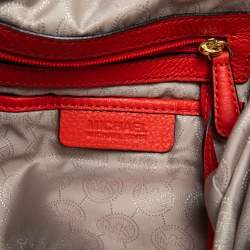 Pre Owned حقيبة هوبو مايكل مايكل كورس بدفورد جلد أحمر