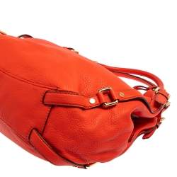 Pre Owned حقيبة هوبو مايكل مايكل كورس بدفورد جلد أحمر