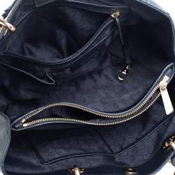مملوكة مسبقًا MICHAEL Michael Kors Black Saffiano Leather Large Cynthia Tote
