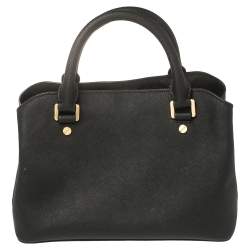 مملوكة مسبقًا حقيبة ساتشل مايكل مايكل كورس ادينا صغيرة جلد سافيانو أسود 