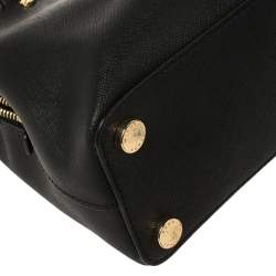 مملوكة مسبقًا حقيبة ساتشل مايكل مايكل كورس ادينا صغيرة جلد سافيانو أسود 