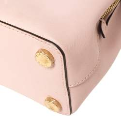 Pre Owned حقيبة ساتشل مايكل مايكل كورس ايدينا صغيرة جلد سافيانو وردي