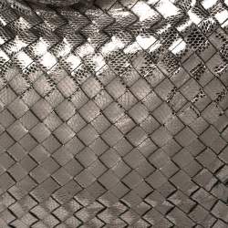 Pre Owned حقيبة هوبو مايكل مايكل كورس نيوبيري جلد مغ زول فضي ميتاليك