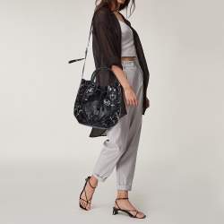 مملوكة مسبقًا حقيبة كتف مايكل مايكل كورس ميلا جلد أسود