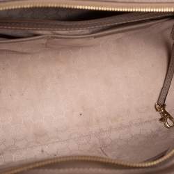 Pre Owned حقيبة ساتشل مايكل مايكل كورس سيلما جلد بني كبيرة