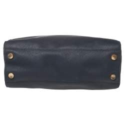 Pre Owned حقيبة يد مايكل مايكل كورس ديلون جلد سافيانو كحلي