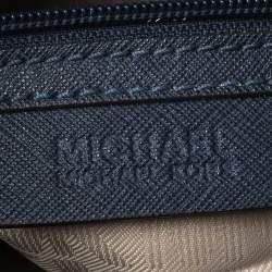 Pre Owned حقيبة يد مايكل مايكل كورس ديلون جلد سافيانو كحلي