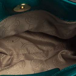 مملوكة مسبقًا MICHAEL Michael Kors Green Leather Mini Hamilton Crossbody Bag