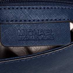 Pre Owned حقيبة كتف مايكل مايكل كورس هاميلتون جلد كحلي