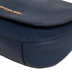 Pre Owned حقيبة كتف مايكل مايكل كورس هاميلتون جلد كحلي