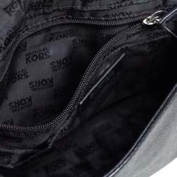 Pre Owned MICHAEL Michael Kors Black Leather Callie Top Handle Bag