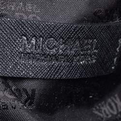 Pre Owned MICHAEL Michael Kors Black Leather Callie Top Handle Bag