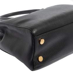 Pre Owned حقيبة ساتشل مايكل مايكل كورس جلد أسود