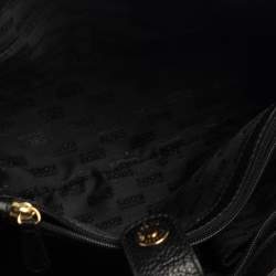 Pre Owned حقيبة ساتشل مايكل مايكل كورس جلد أسود