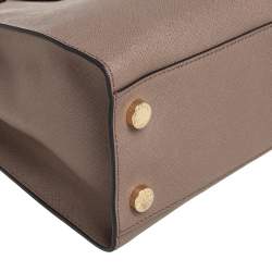 Pre Owned MICHAEL Michael Kors Brown Saffiano Leather Dillon Tote