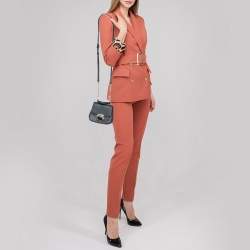 مملوكة مسبقًا حقيبة كروس مايكل مايكل كورس بريدغت جلد سافيانو أزرق