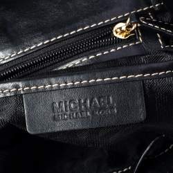 MICHAEL Michael Kors Black Leather Medium Romy Backpack