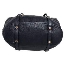 Pre Owned حقيبة ساتشل مايكل مايكل كورس بيدفورد ليغاسي جلد مُحبب أسود