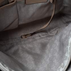 Pre Owned حقيبة يد توتس مايكل مايكل كورس جيت سيت كانفاس بيج مقوى