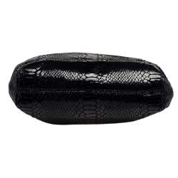 مملوكة مسبقًا MICHAEL Michael Kors Python Embossed Leather Chain Tote